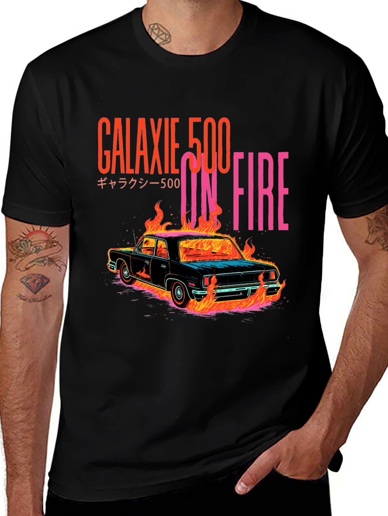 Variant 22 of Galaxie 500 On Fire Graphic Tee