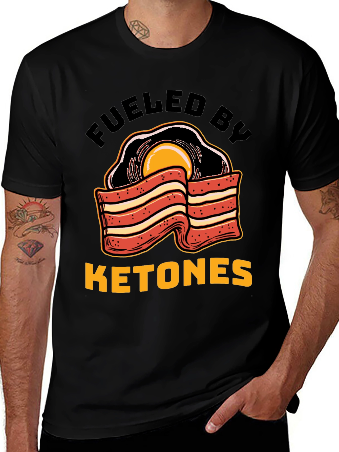 Variant 30 of Fueled By Ketones Graphic T-Shirt