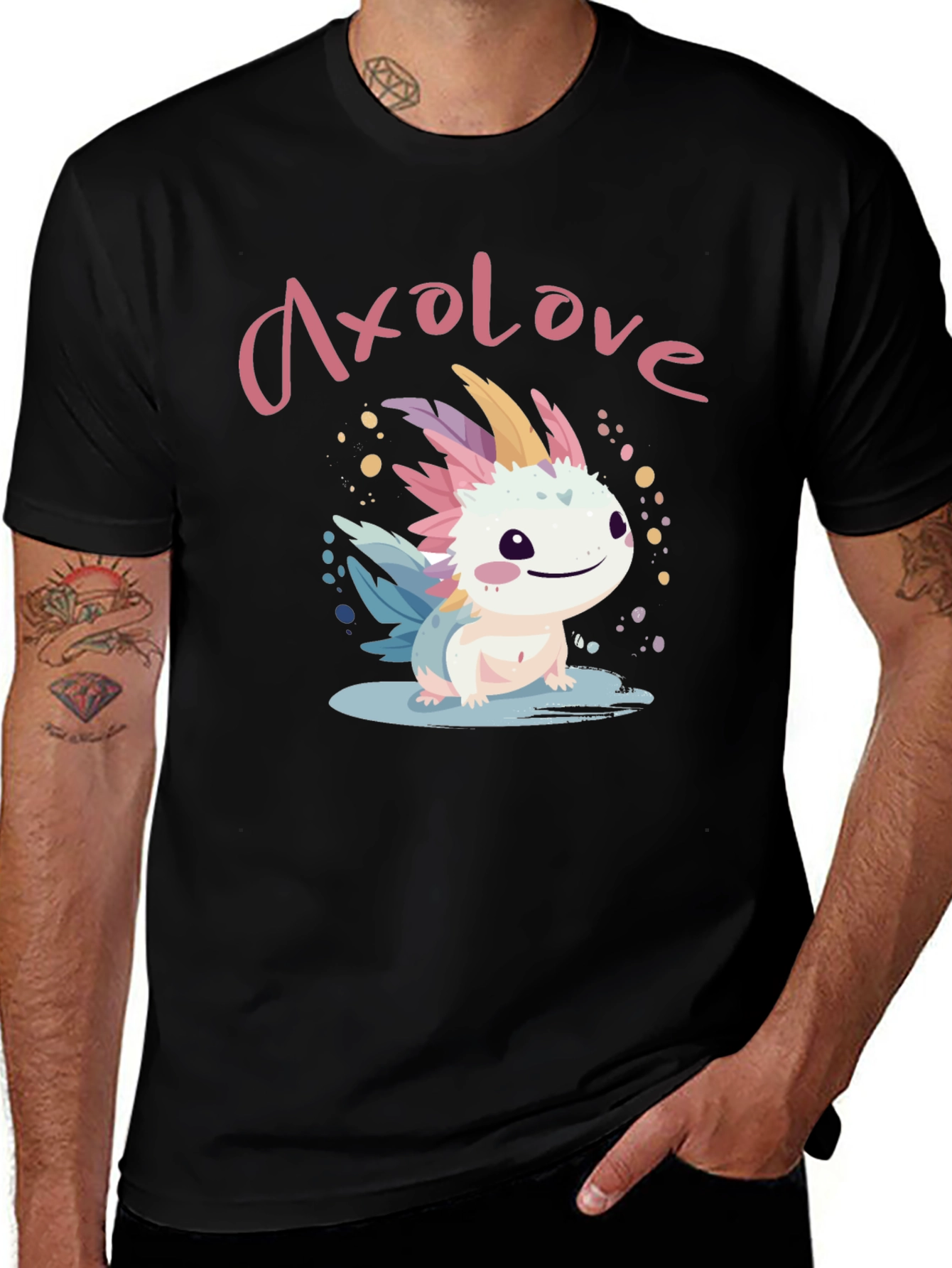Variant 30 of Axolove T-Shirt - Cute Axolotl Tee