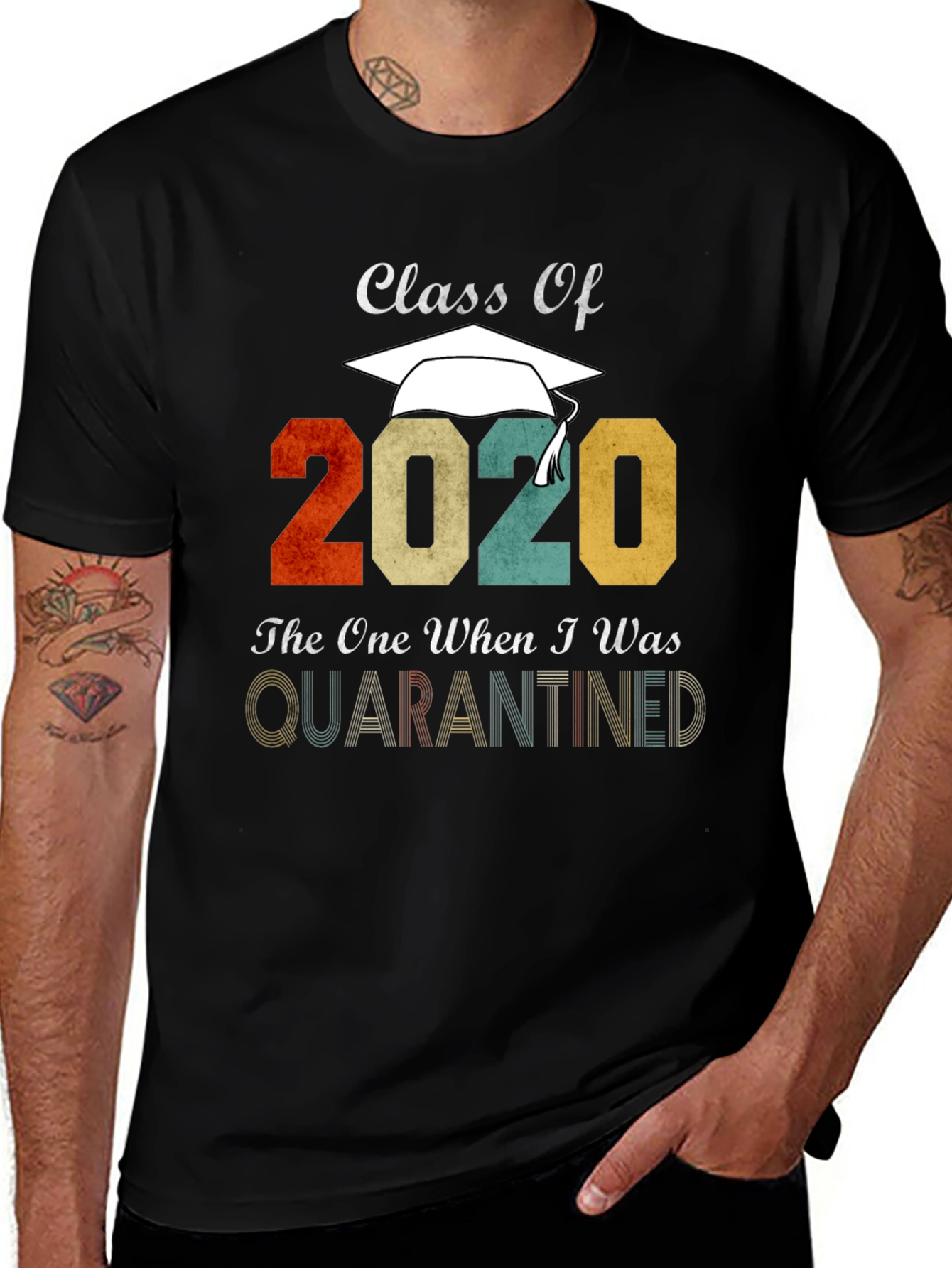 Variant 6 of Class of 2020 Quarantine T-Shirt