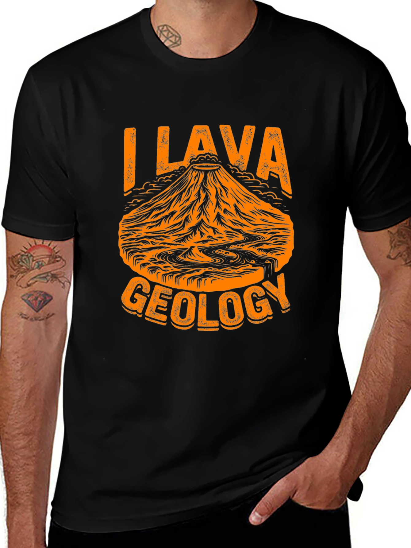 Variant 4 of I Lava Geology Graphic T-Shirt