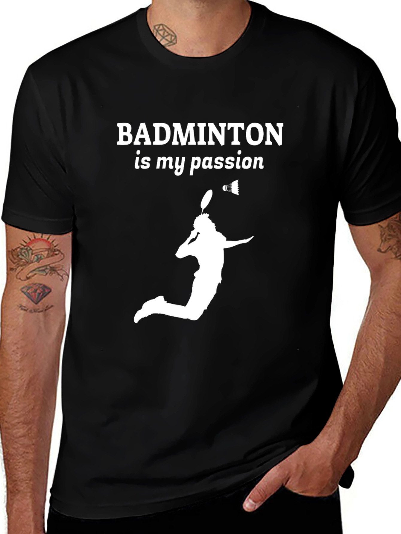 Badminton Passion T-Shirt - Stylish Sportswear