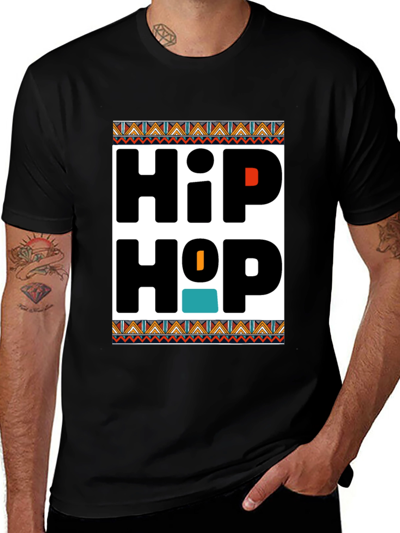 Variant 25 of Hip Hop Graphic T-Shirt