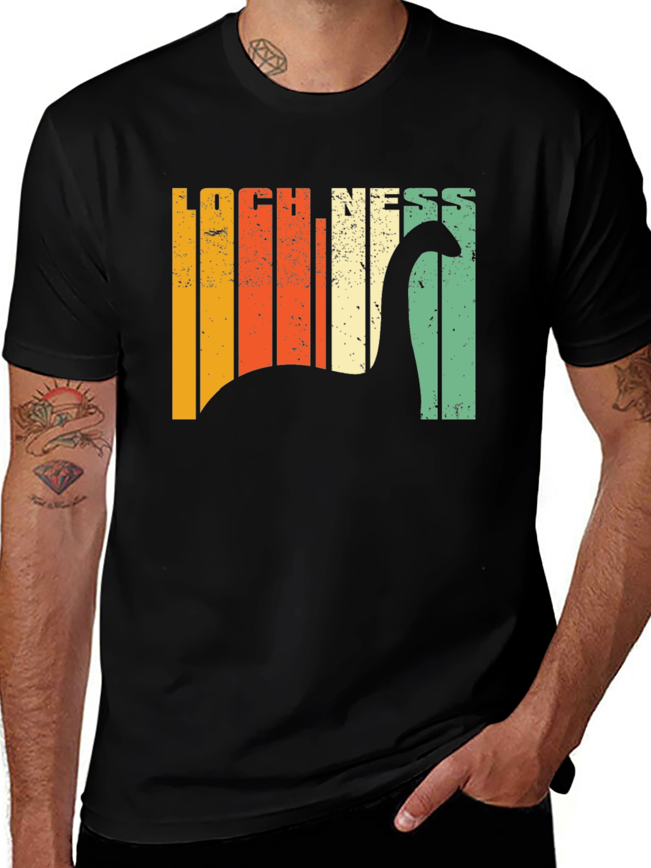 Loch Ness Monster Graphic T-Shirt