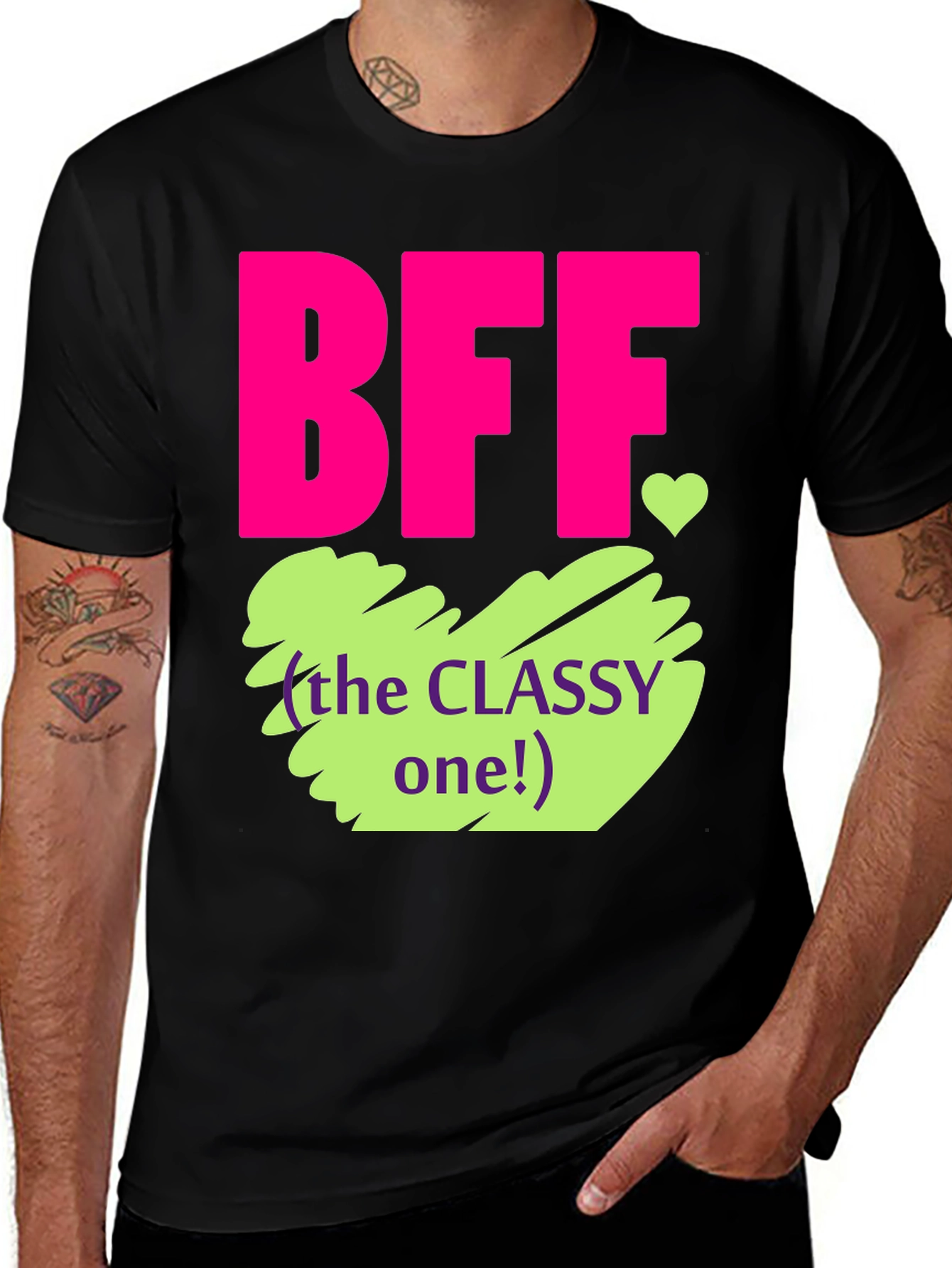 BFF: The Classy One T-Shirt - Best Friends Forever!