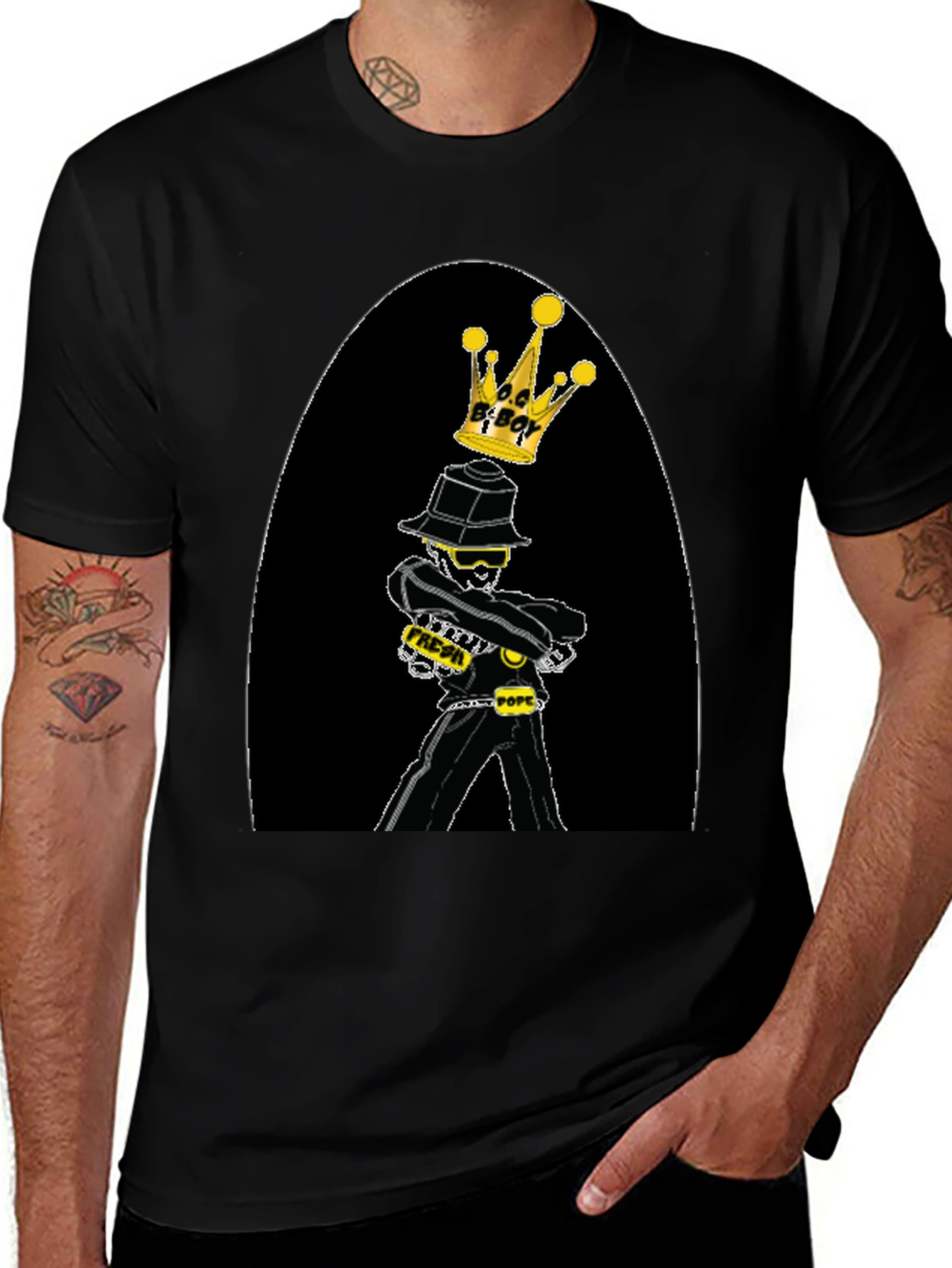 Variant 12 of B-Boy Crown T-Shirt