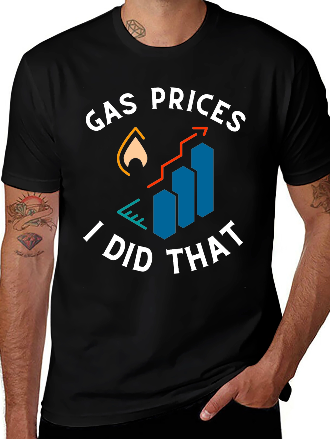 Variant 7 of Gas Prices I Did That Graphic Tee