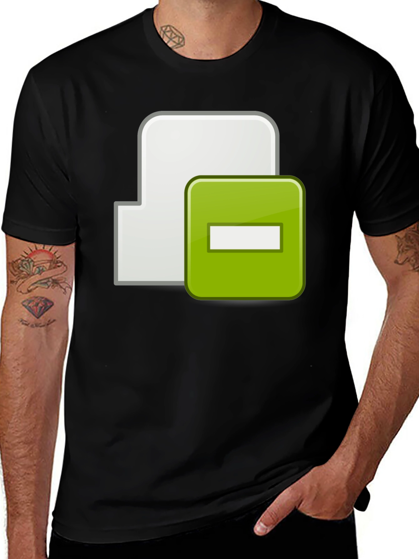 Subtract Cloud T-Shirt: Minimalist Tech Style