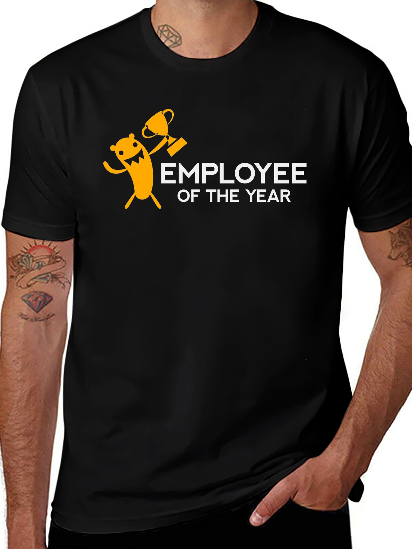 Employee of the Year Black T-Shirt
