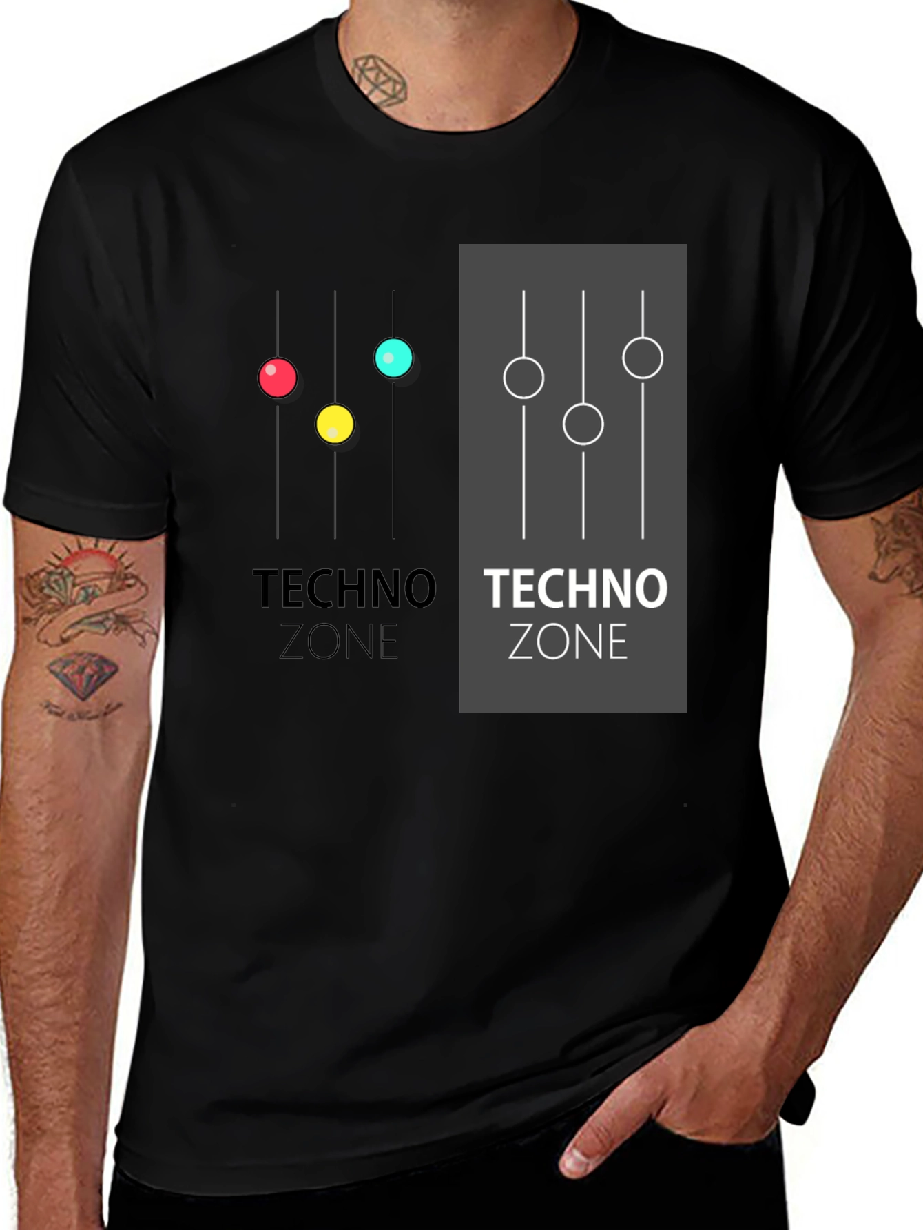 Techno Zone Graphic T-Shirt