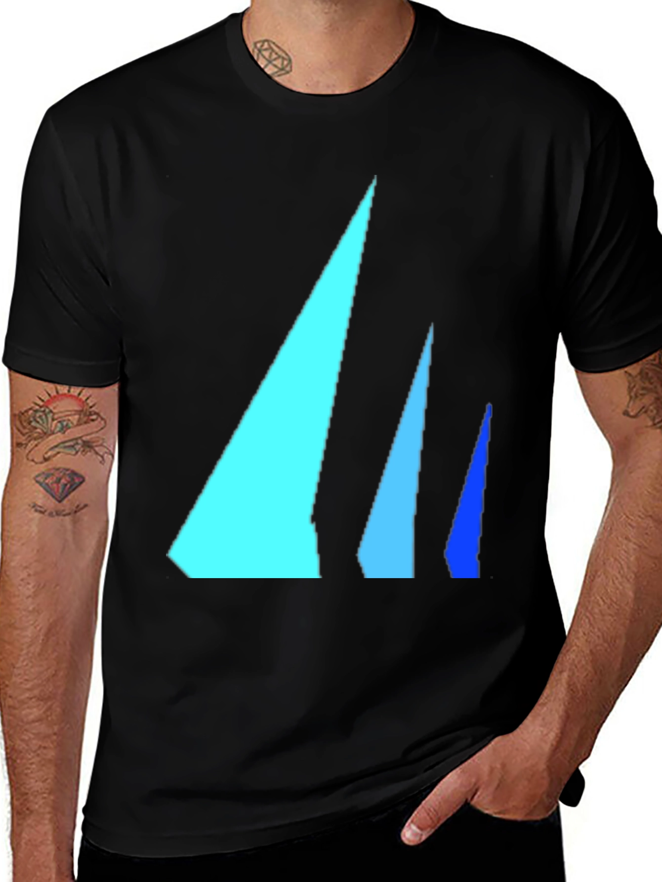 Variant 30 of Abstract Geometric T-Shirt - Modern Casual Tee