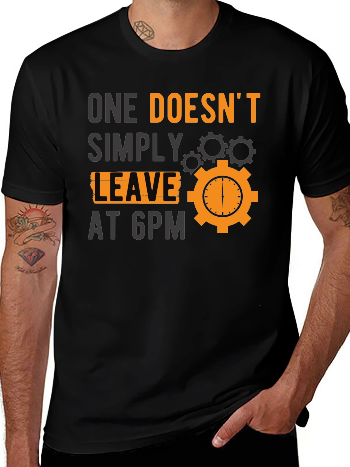 Variant 24 of One Doesn't Simply Leave at 6PM T-Shirt