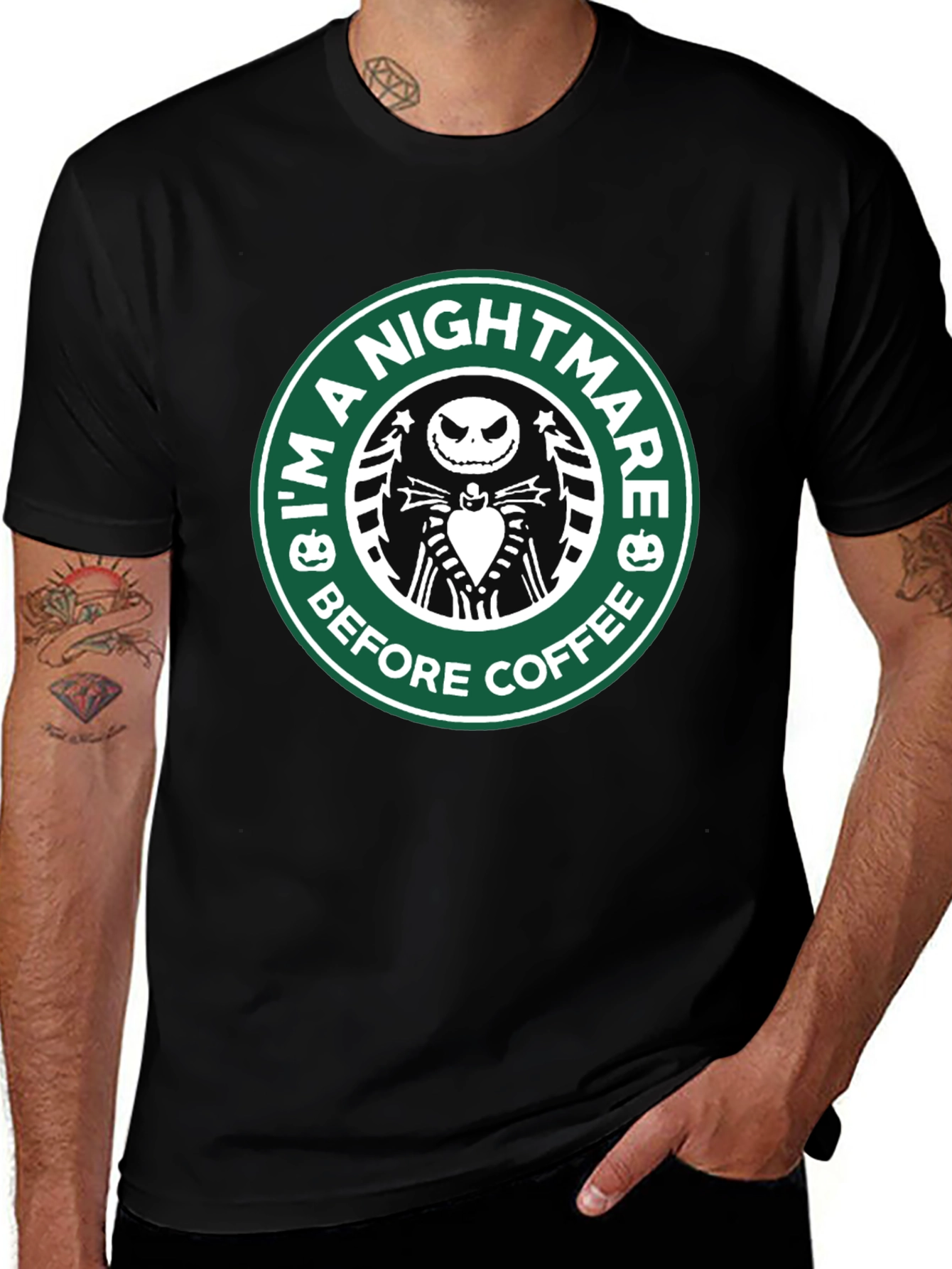Variant 20 of Nightmare Before Coffee T-Shirt