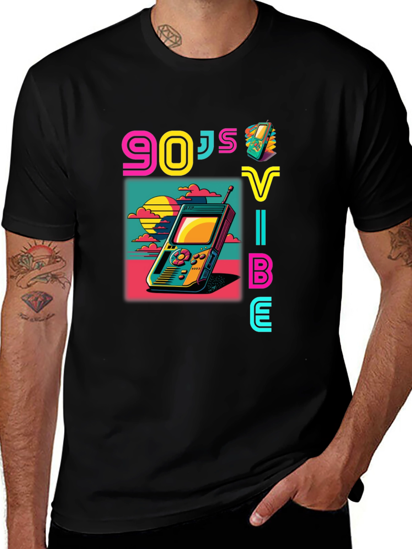 Variant 17 of 90's Vibe Retro Graphic T-Shirt
