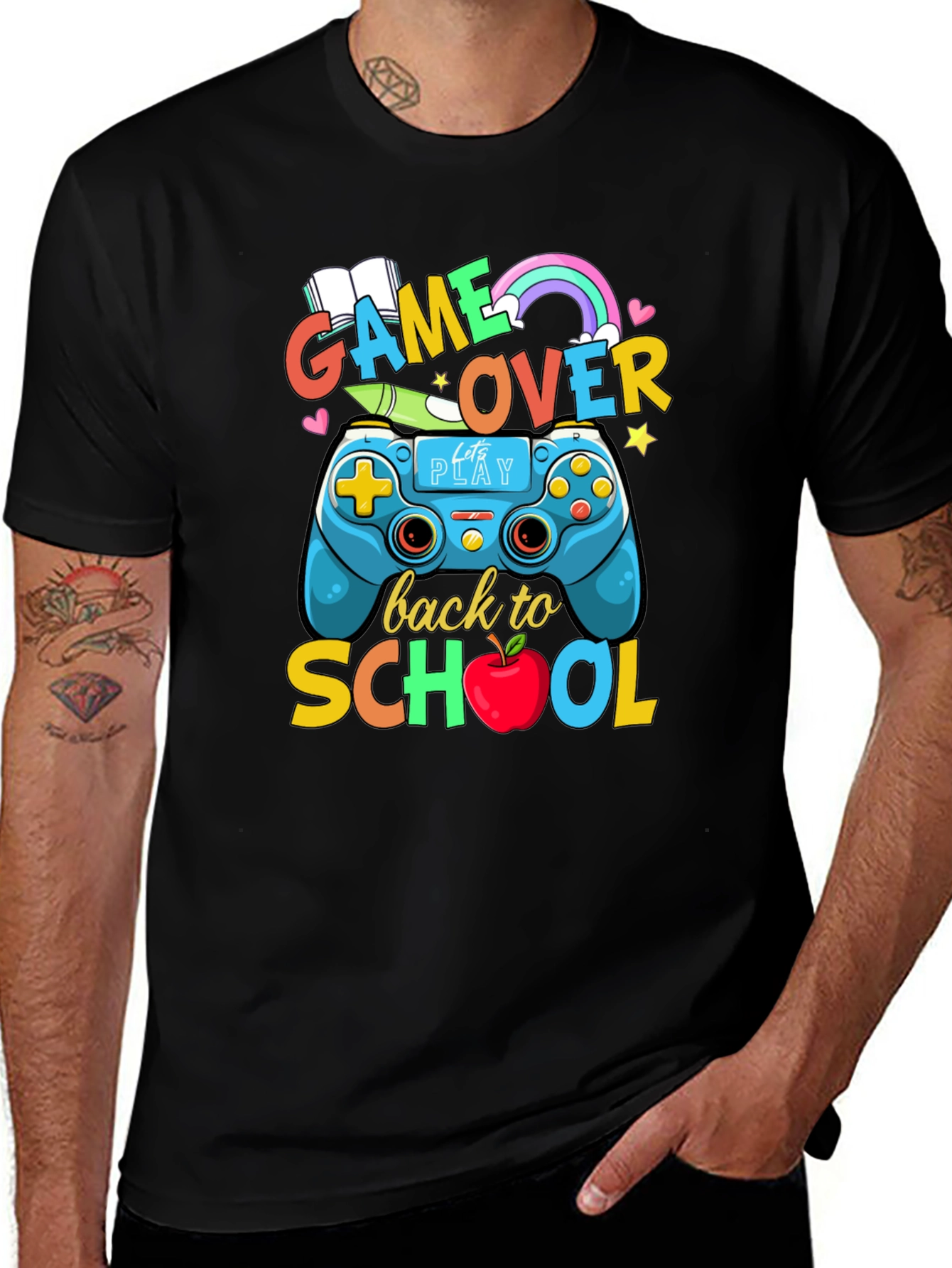 Game Over Back to School T-Shirt