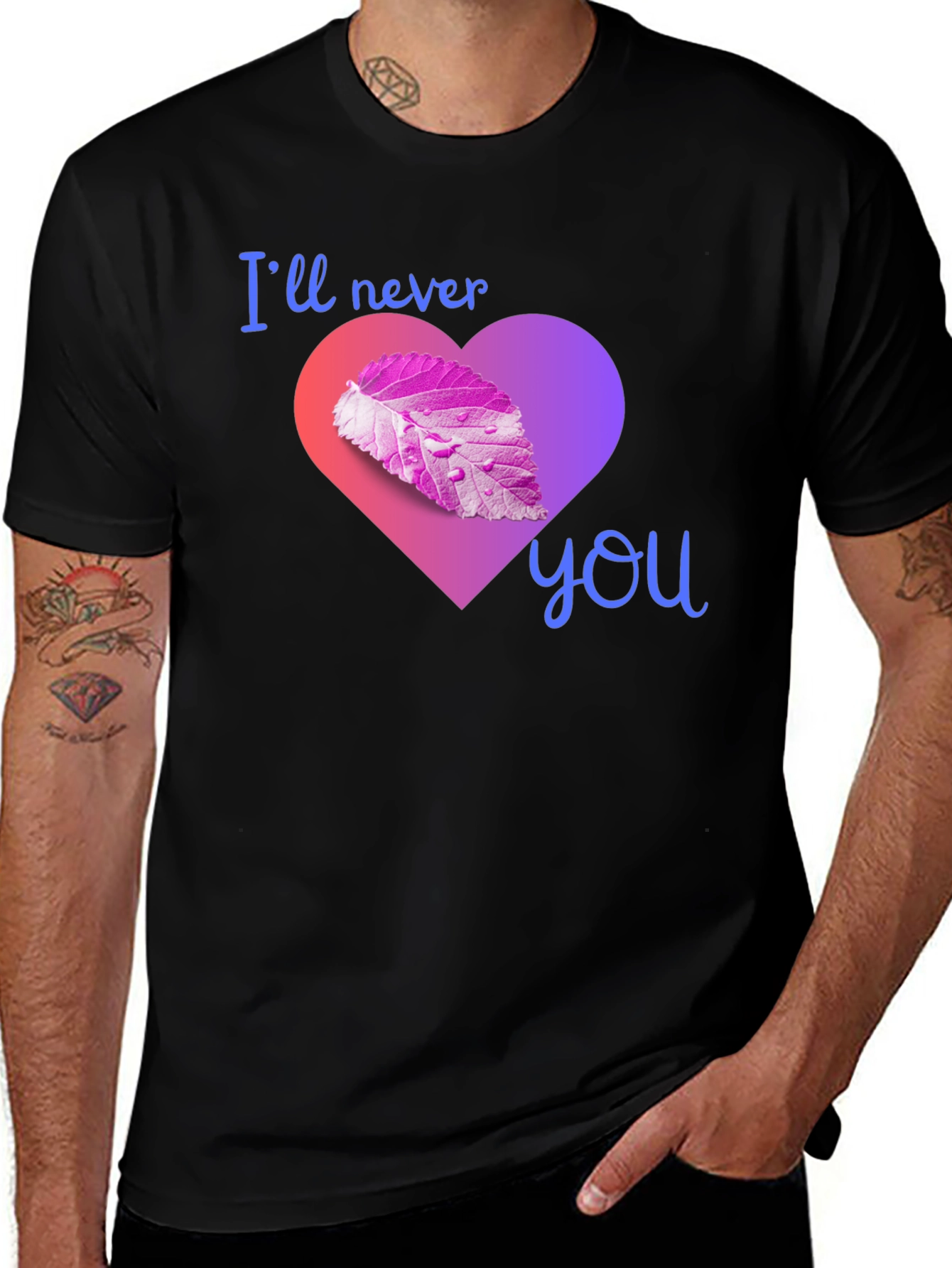 Variant 6 of I'll Never Leaf You T-Shirt