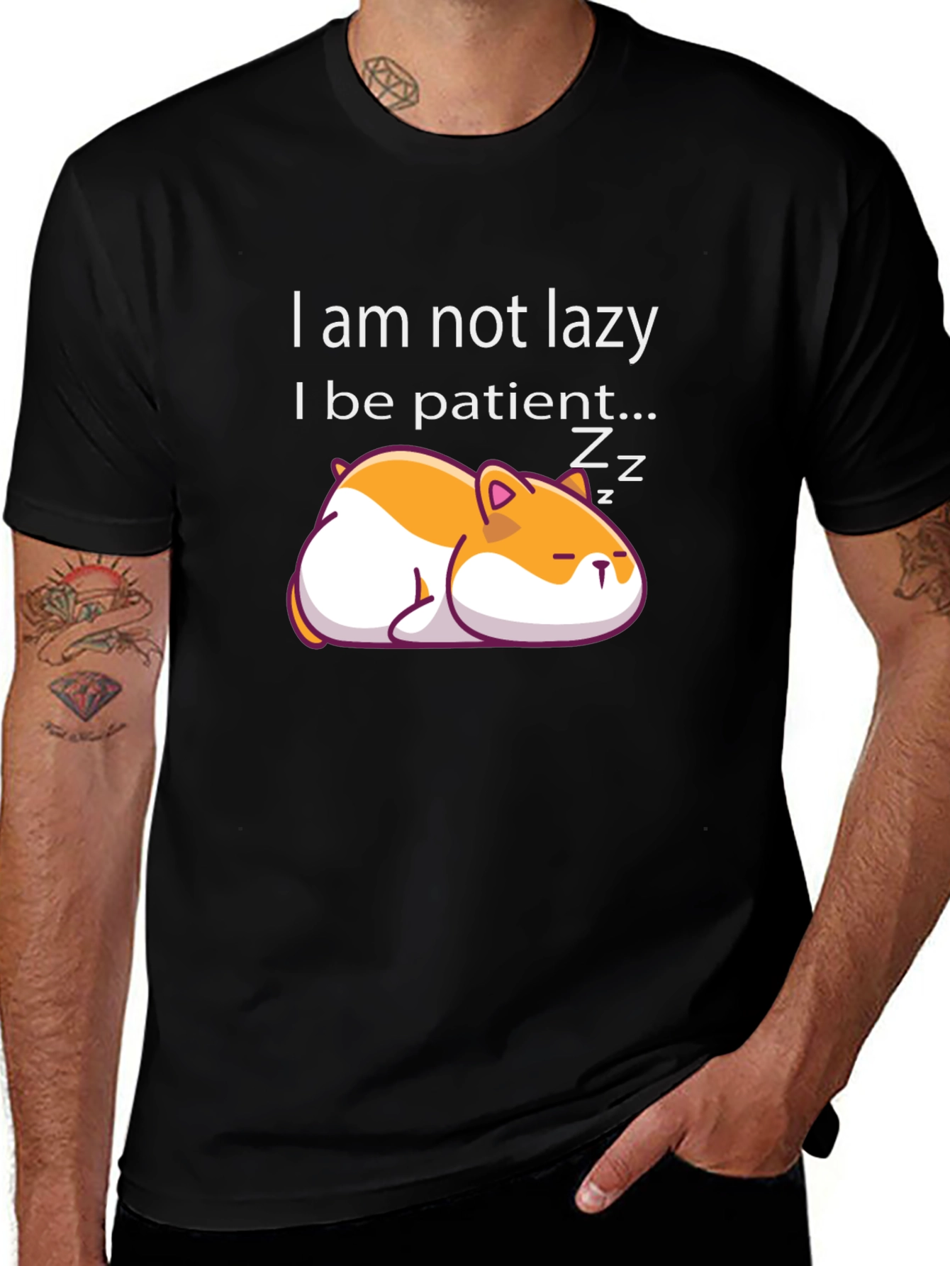 Variant 11 of I Am Not Lazy, Patient T-Shirt