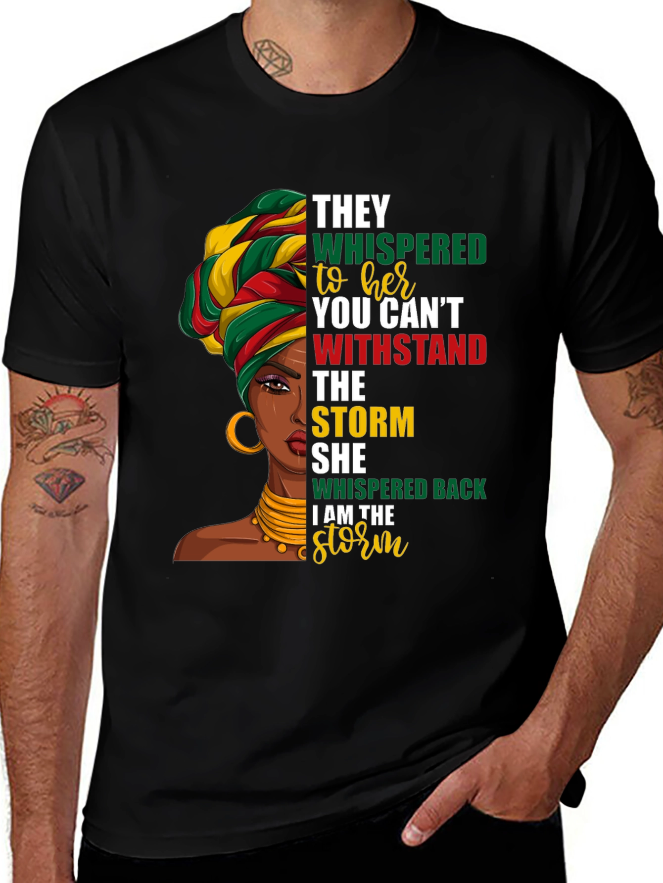 Variant 2 of I am the Storm Graphic T-Shirt