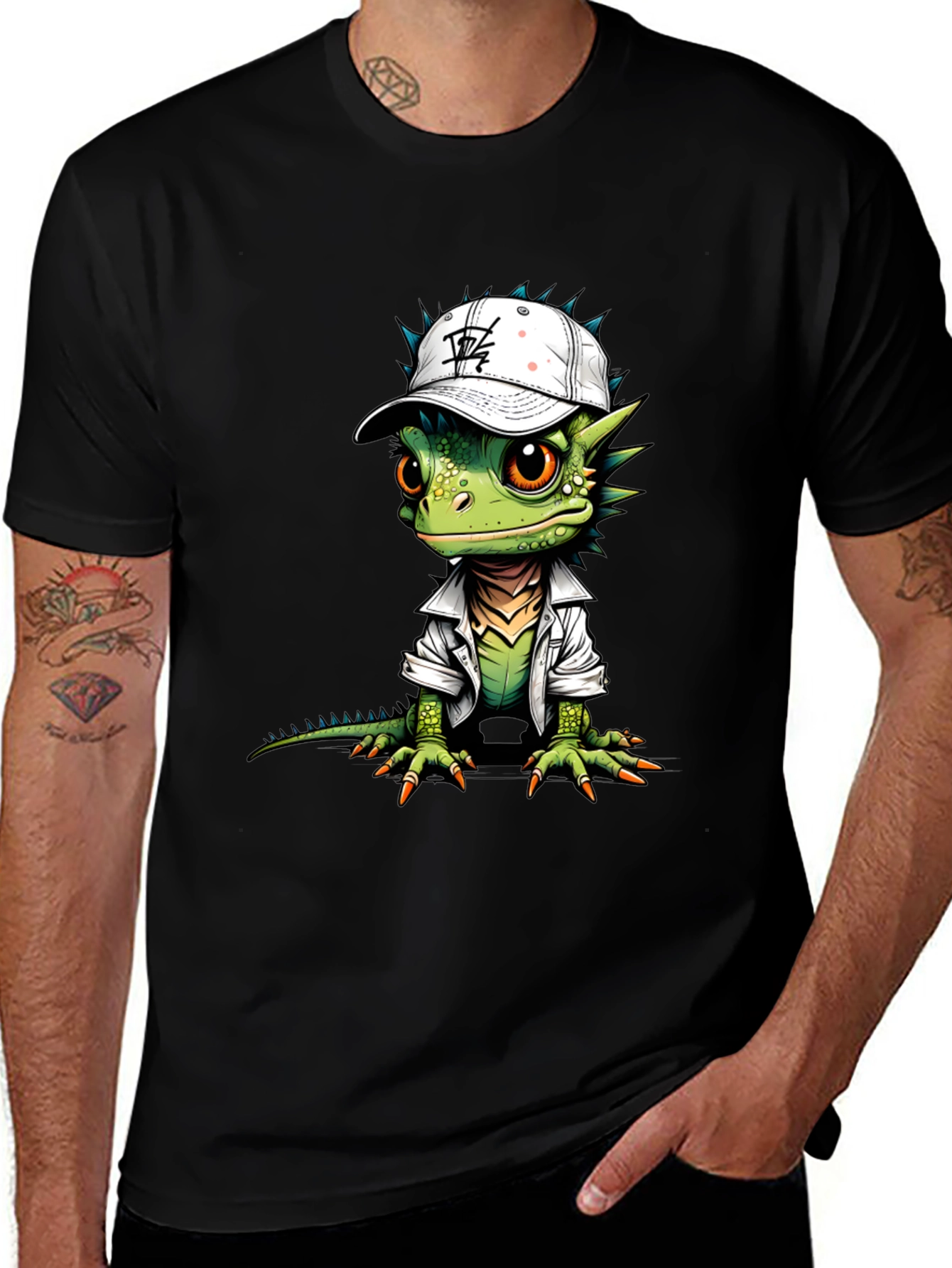 Variant 22 of Cool Lizard Graphic Tee