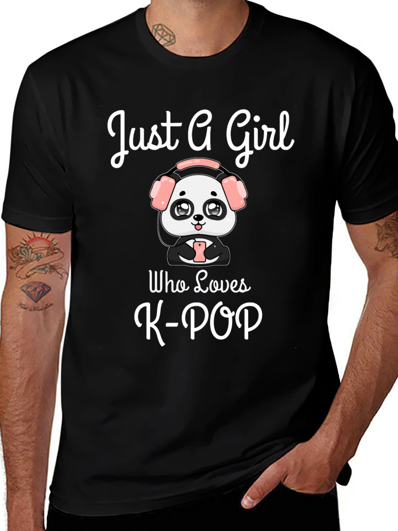 Just a Girl Who Loves K-Pop T-Shirt