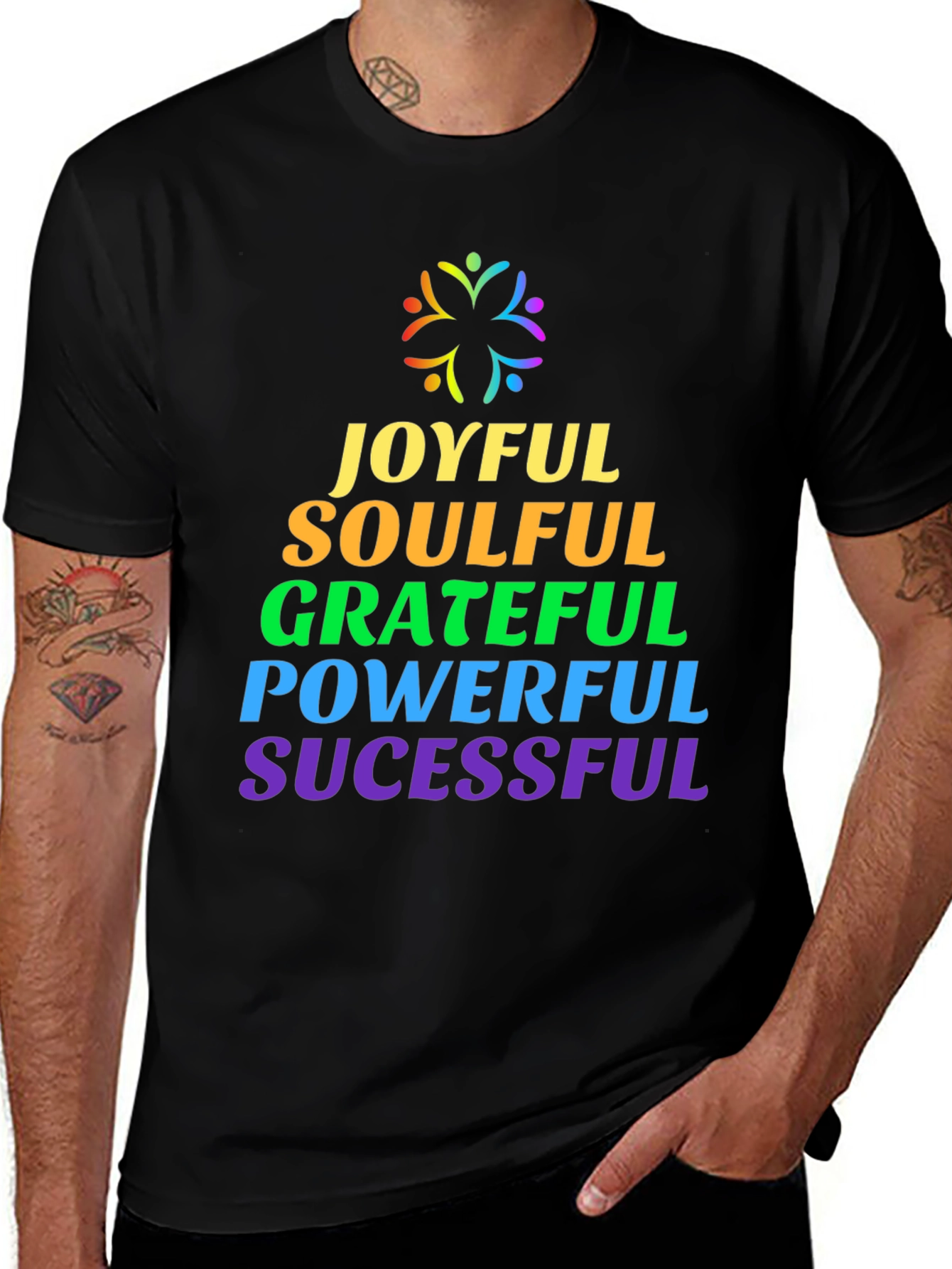 Joyful, Soulful, Grateful, Powerful, Successful Tee