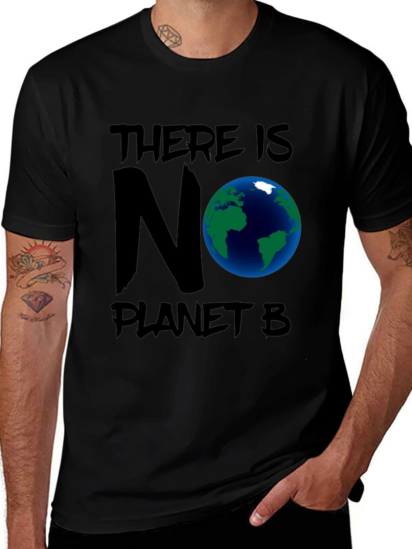 Variant 25 of No Planet B Earth Graphic Tee