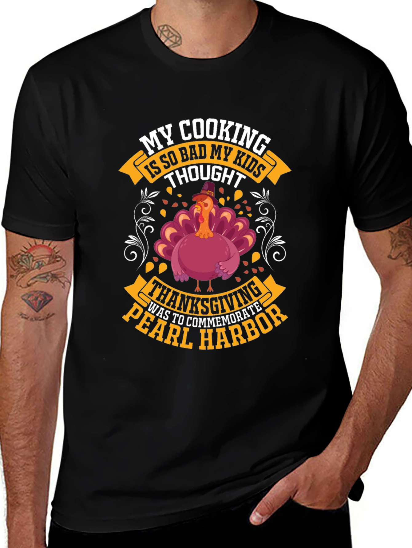 Funny Thanksgiving Turkey Cooking Joke T-Shirt