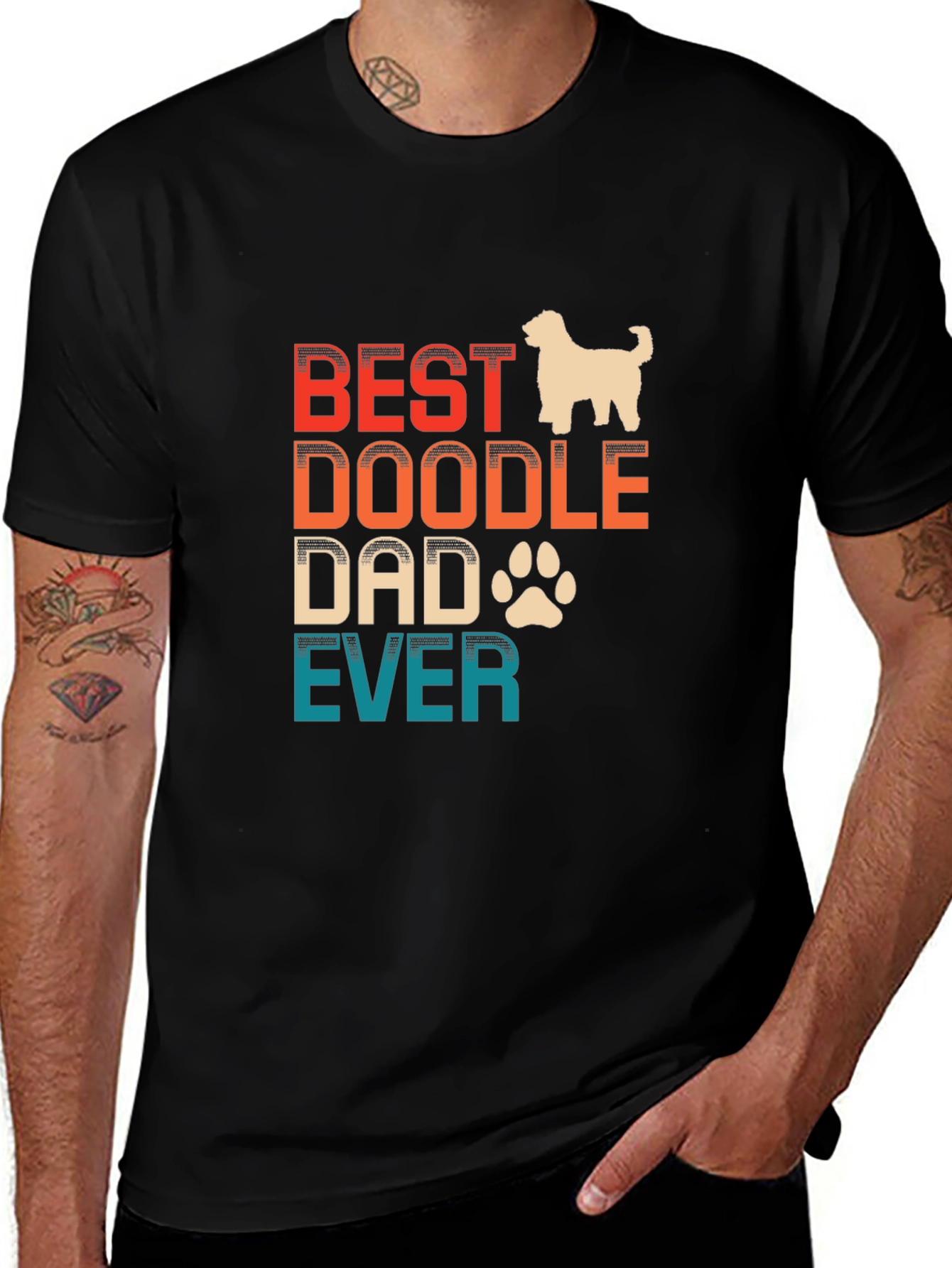 Best Doodle Dad Ever T-Shirt