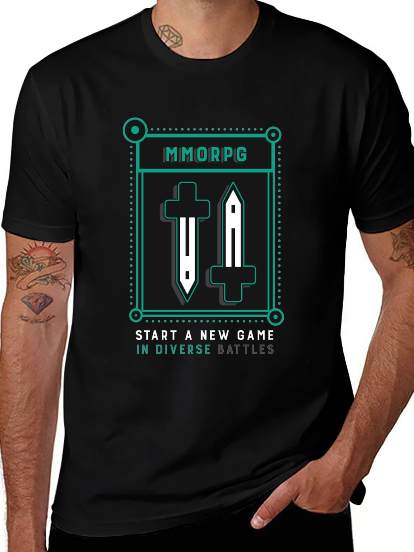 MMORPG Game T-Shirt - Start a New Game!