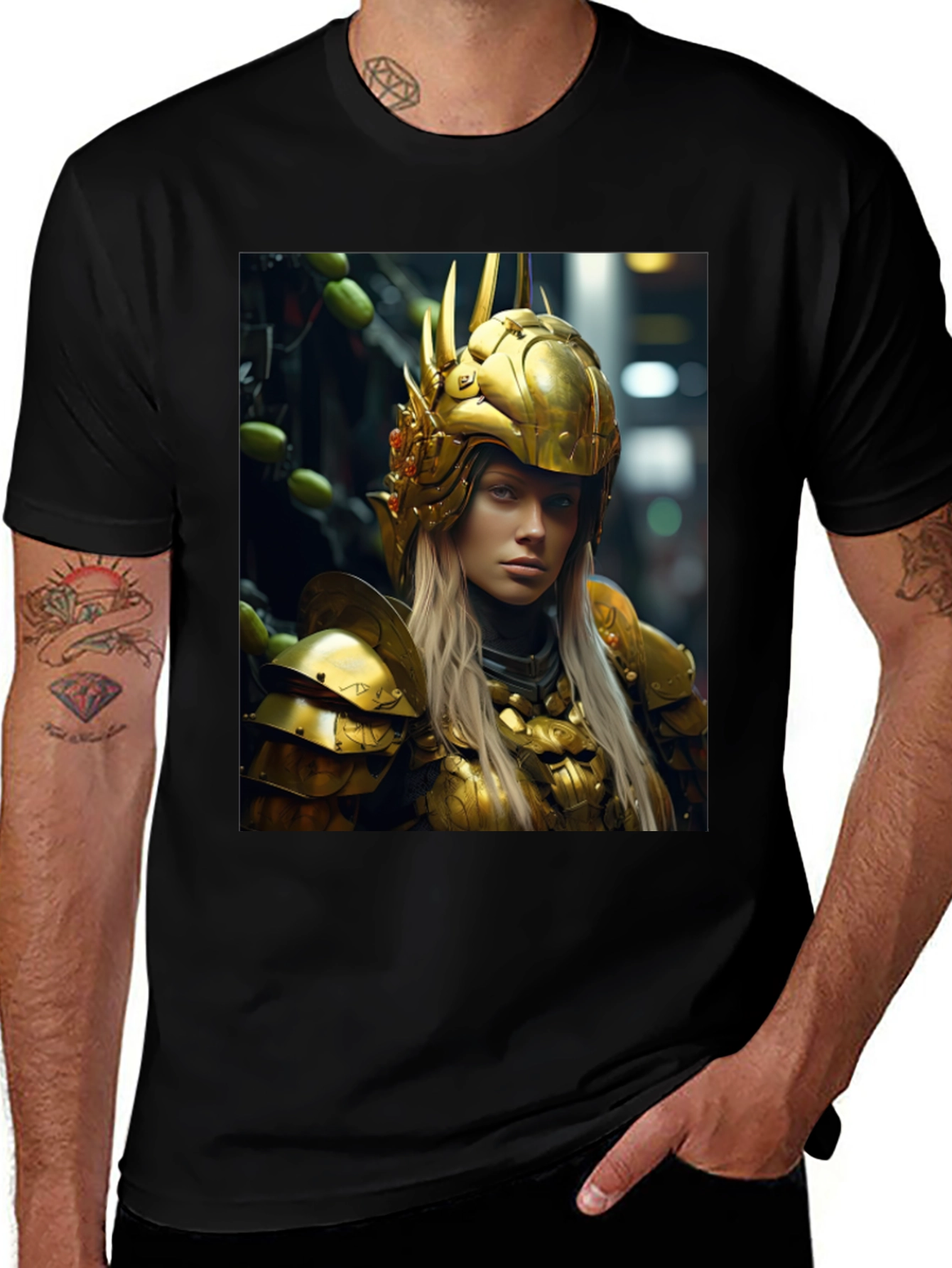 Variant 26 of Golden Knight Woman Graphic T-Shirt