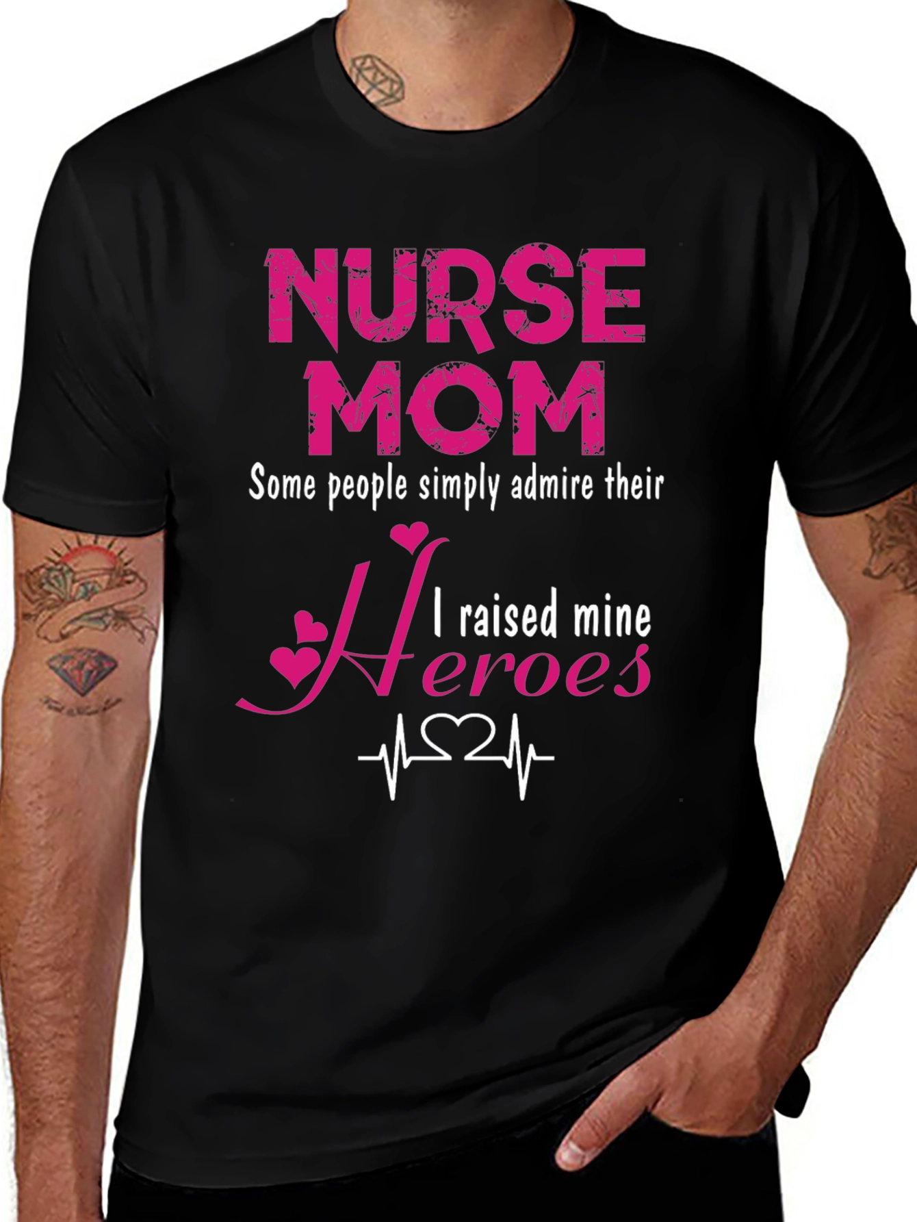 Nurse Mom Hero T-Shirt
