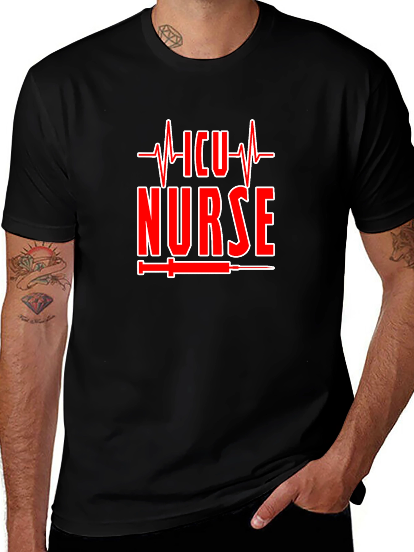 ICU Nurse T-Shirt, Medical Staff Appreciation Tee