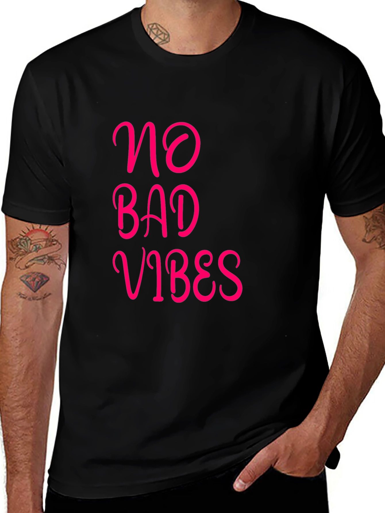 Variant 10 of No Bad Vibes Graphic T-Shirt