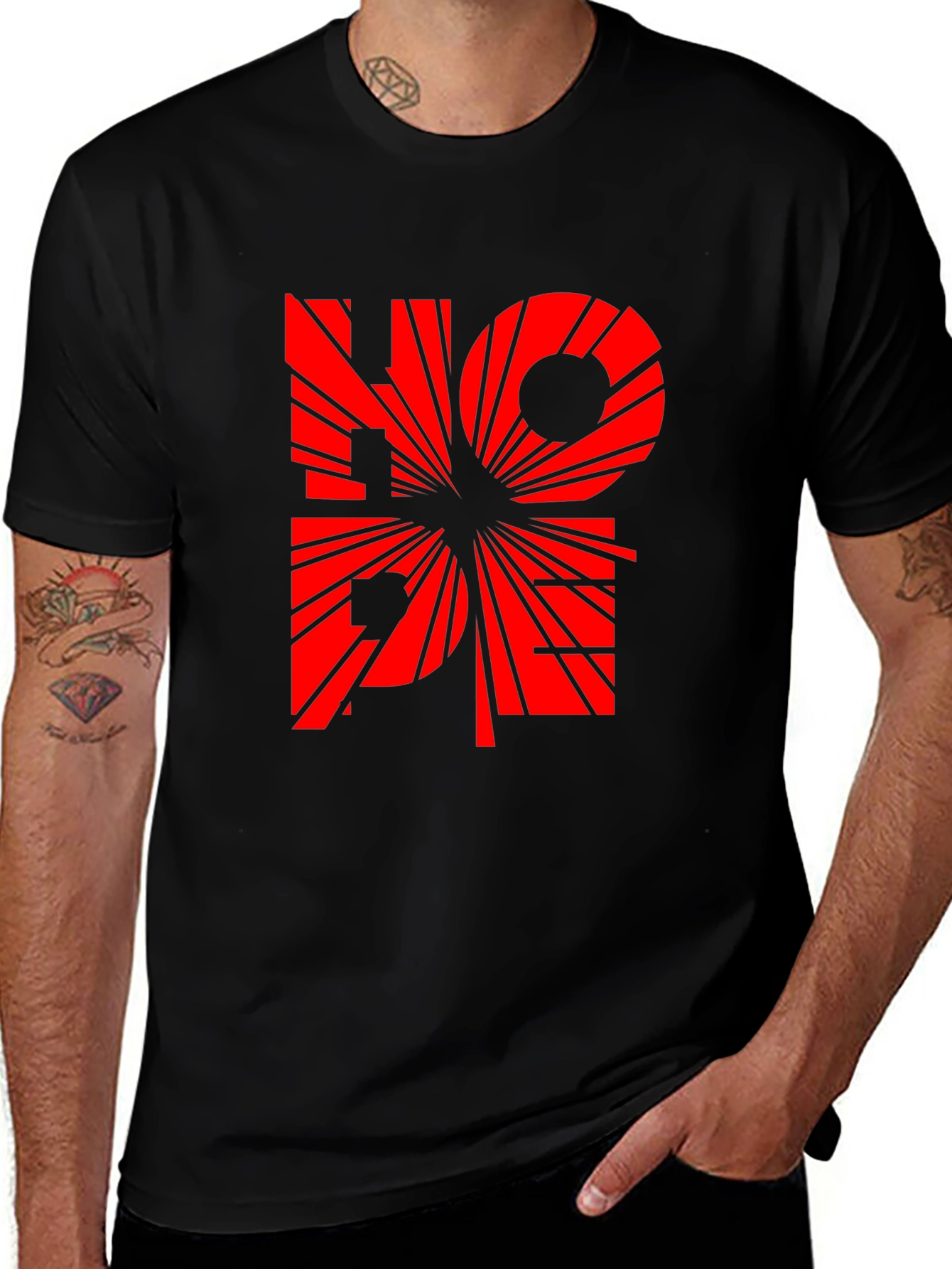 Variant 21 of HOPE Graphic Print T-Shirt
