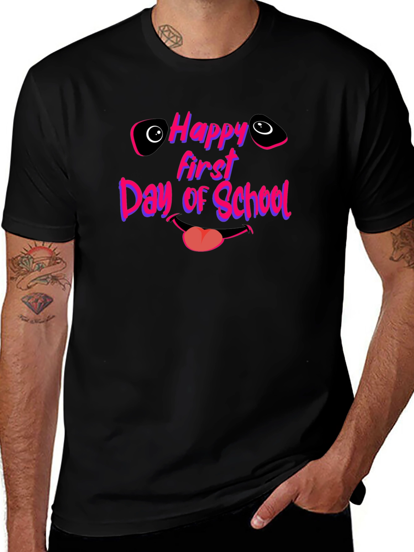 Variant 2 of Happy First Day of School Graphic Tee