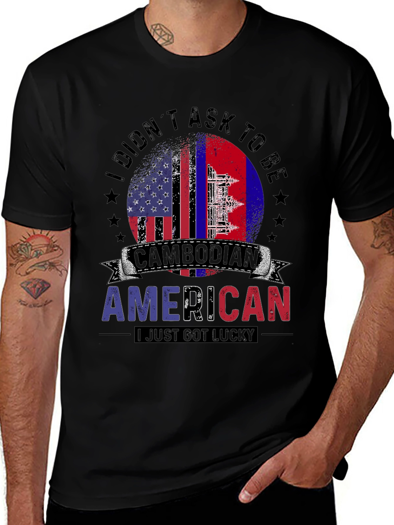 Cambodian American Pride T-Shirt
