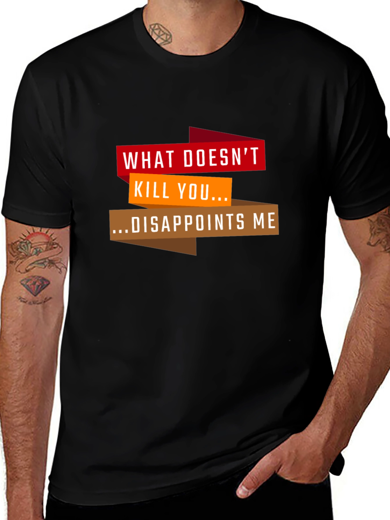 Variant 23 of What Doesn't Kill You Funny Graphic Tee