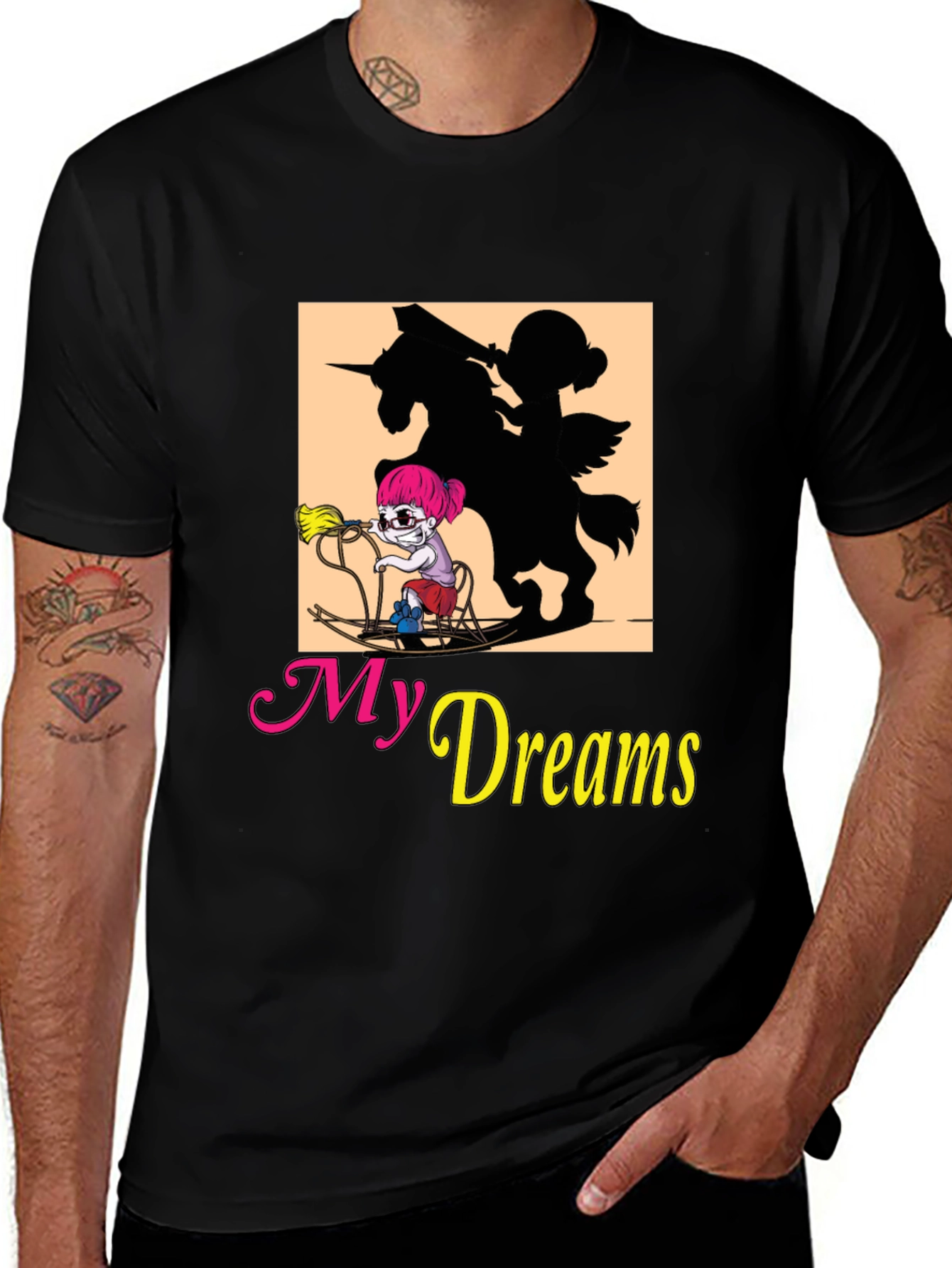 Black My Dreams T-Shirt main image