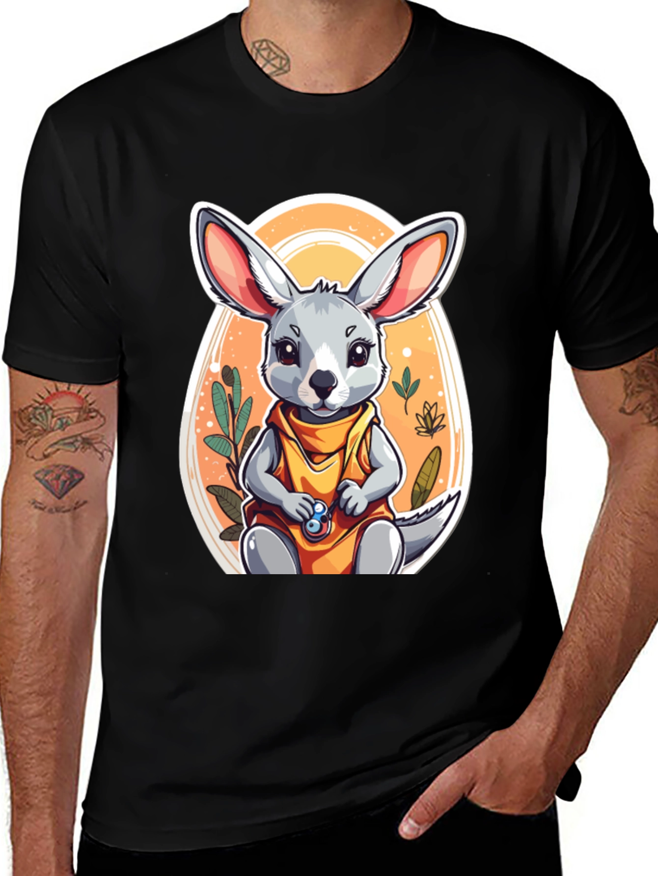Variant 2 of Cute Cartoon Jerboa T-Shirt