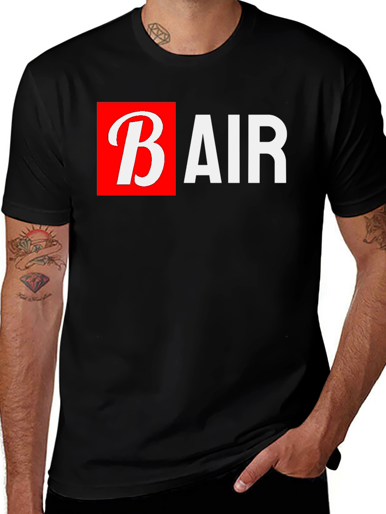 Variant 12 of B Air Graphic Tee - Stylish Everyday Comfort