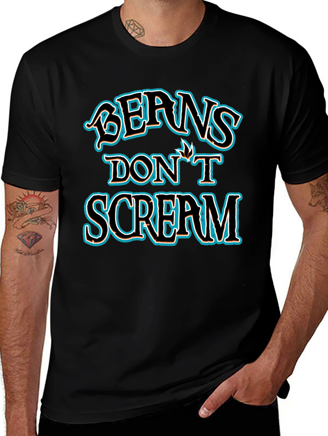 Variant 5 of Beans Don't Scream Graphic T-Shirt