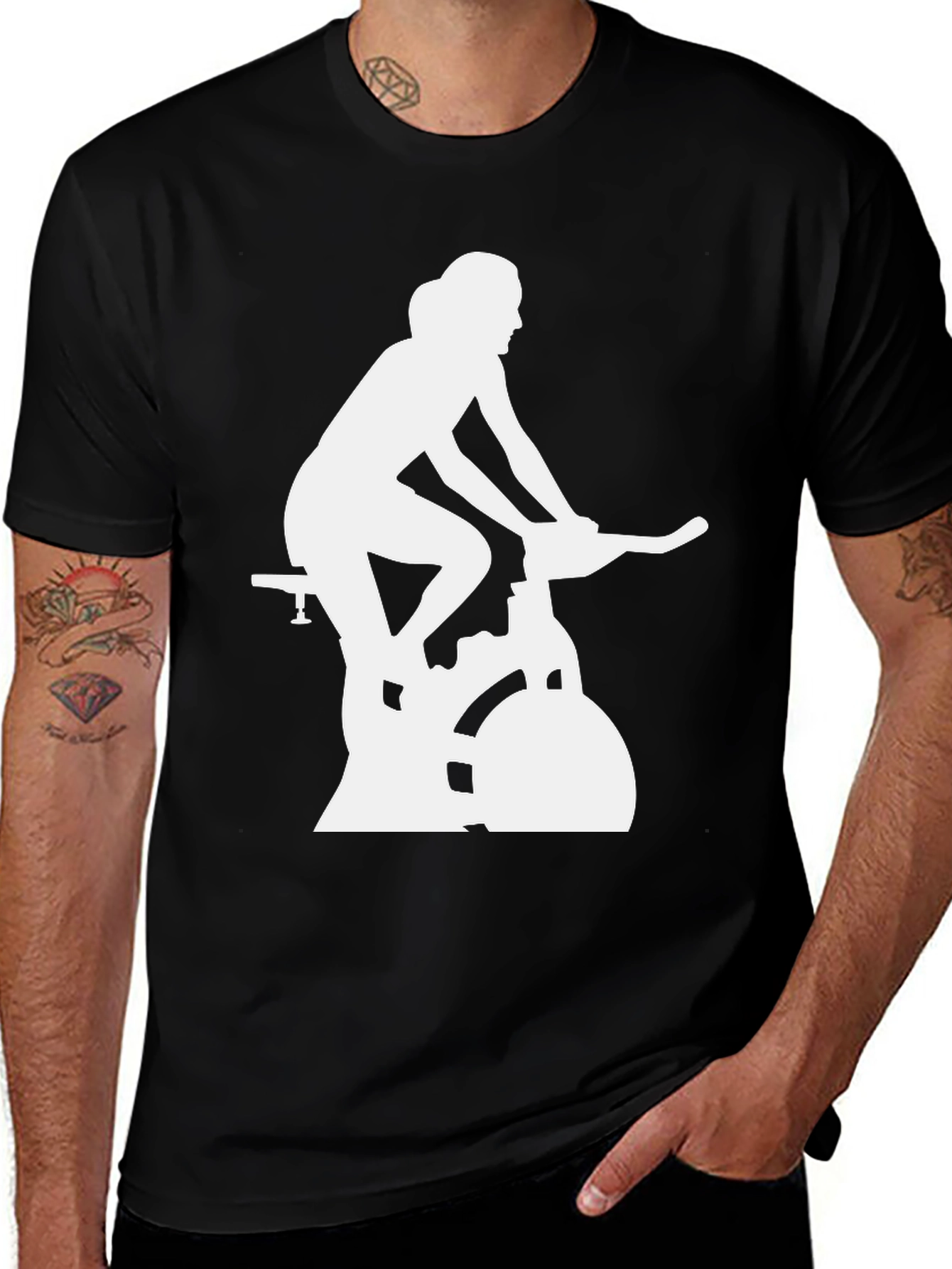 Spin Class T-Shirt: Cardio Workout Apparel