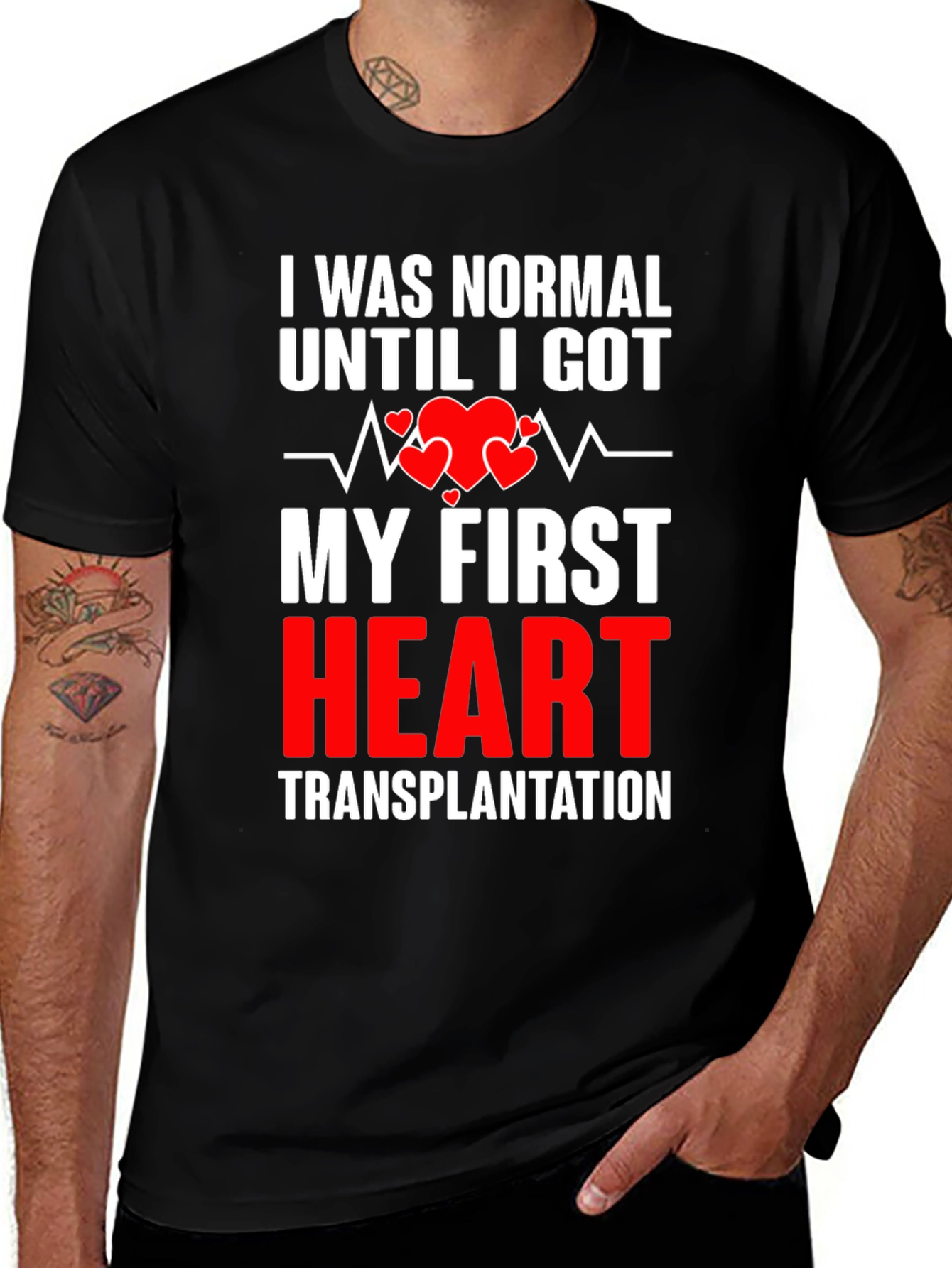 Heart Transplant T-Shirt - Funny Organ Recipient Tee
