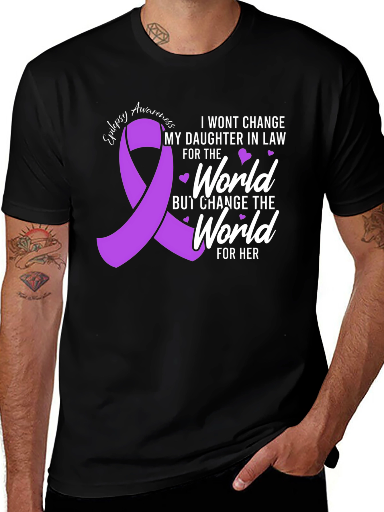 Epilepsy Awareness Daughter-in-Law T-Shirt