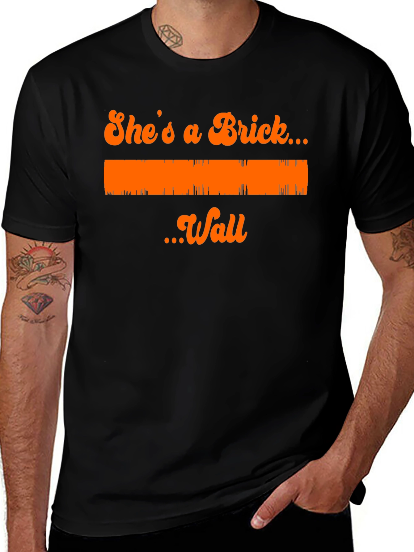 She's A Brick Wall T-Shirt