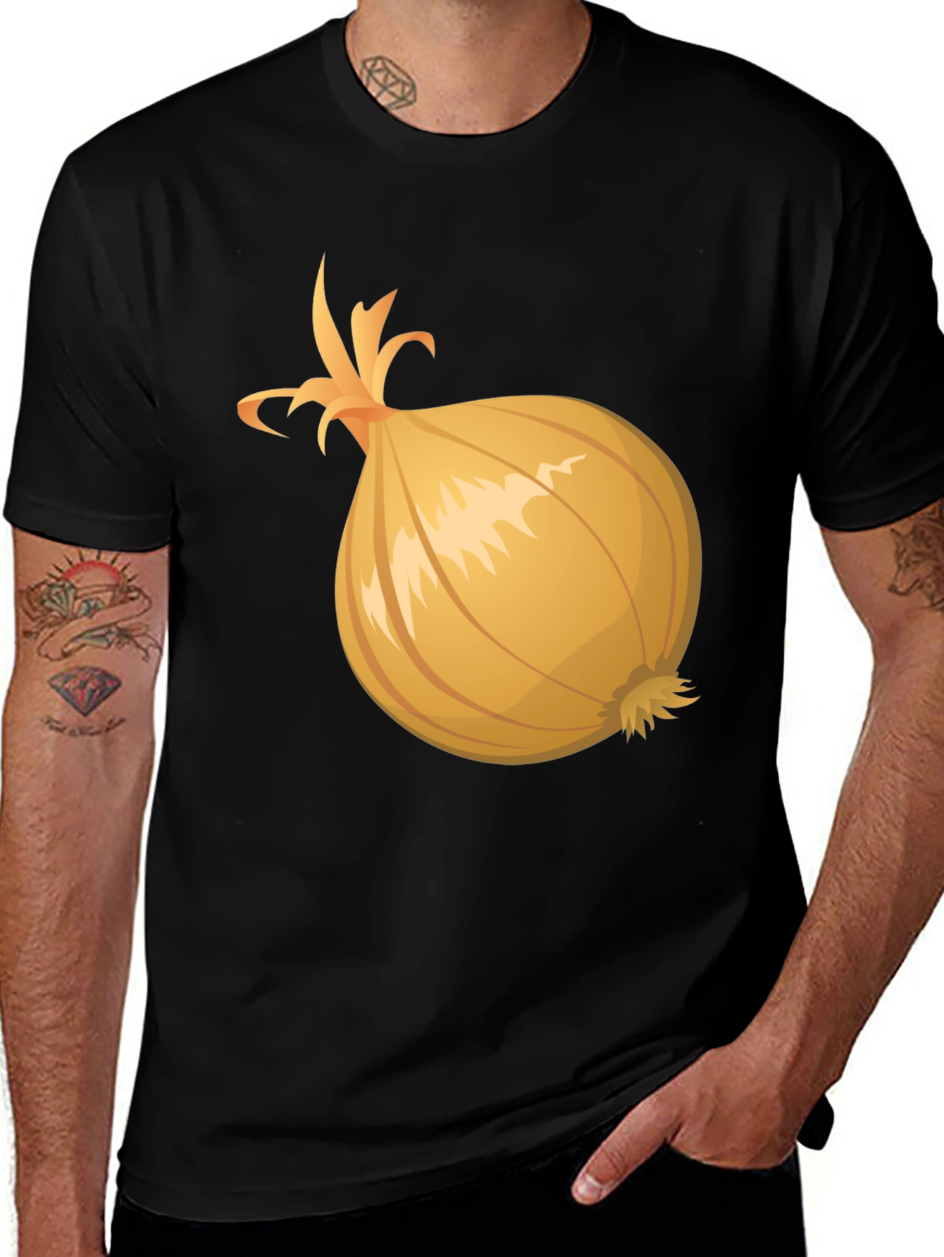 Variant 10 of Onion Graphic Tee - Fresh & Fun