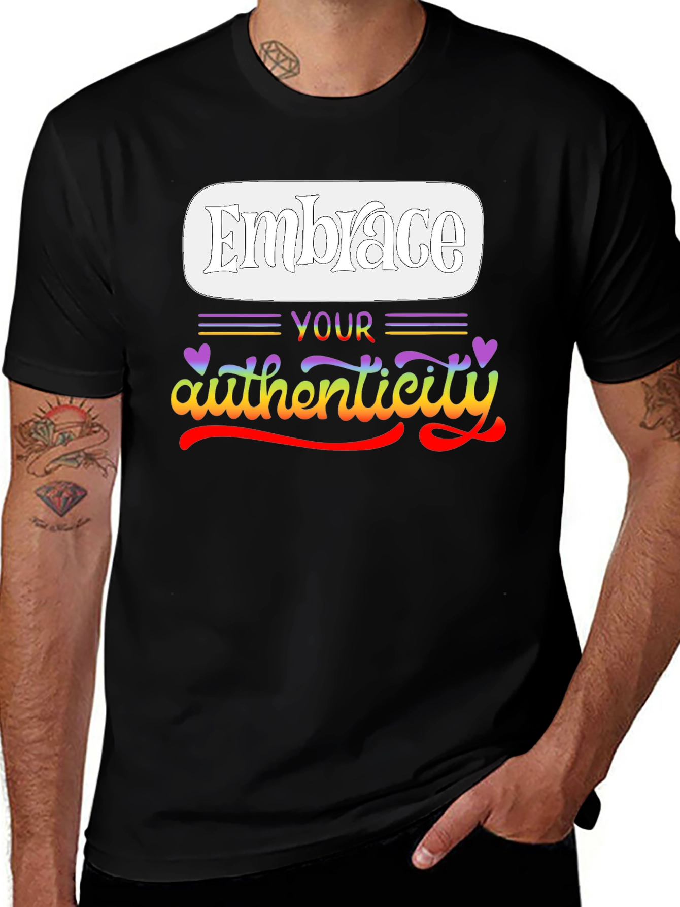 Variant 20 of Embrace Your Authenticity Graphic Tee