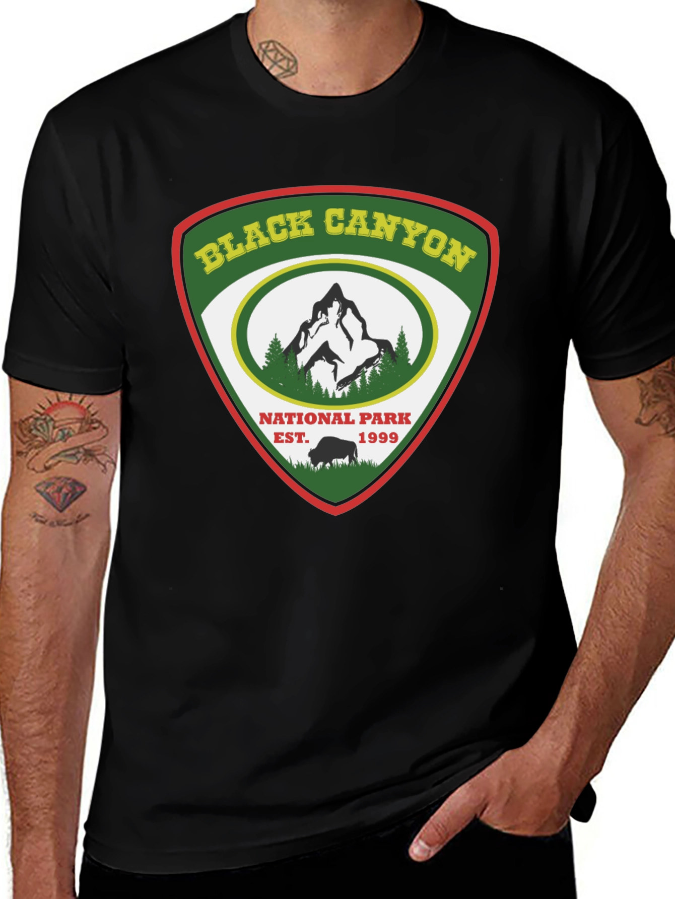 Variant 22 of Black Canyon National Park T-Shirt, Est. 1999