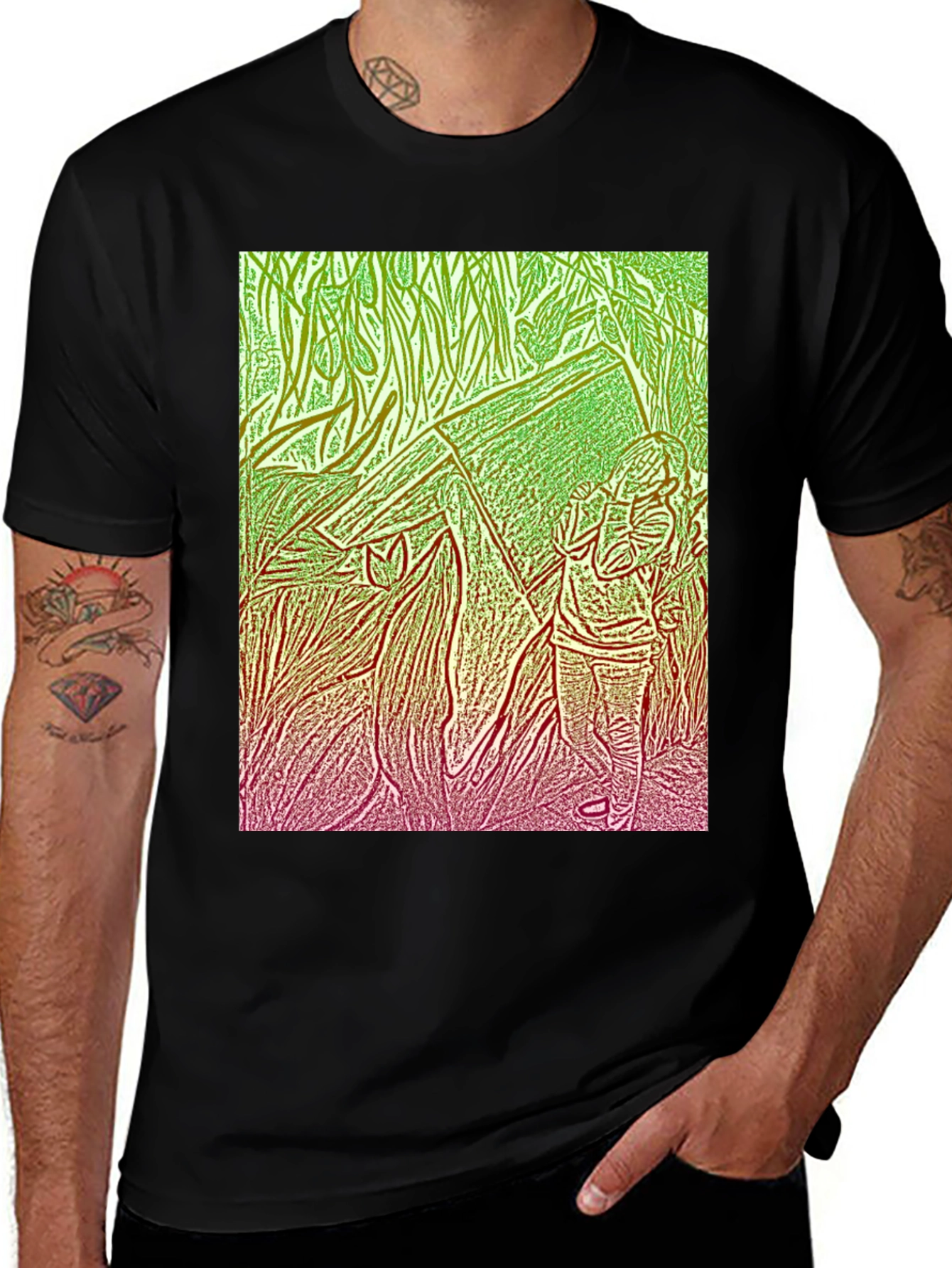 Variant 22 of Nature Inspired Graphic Tee - Modern Streetwear