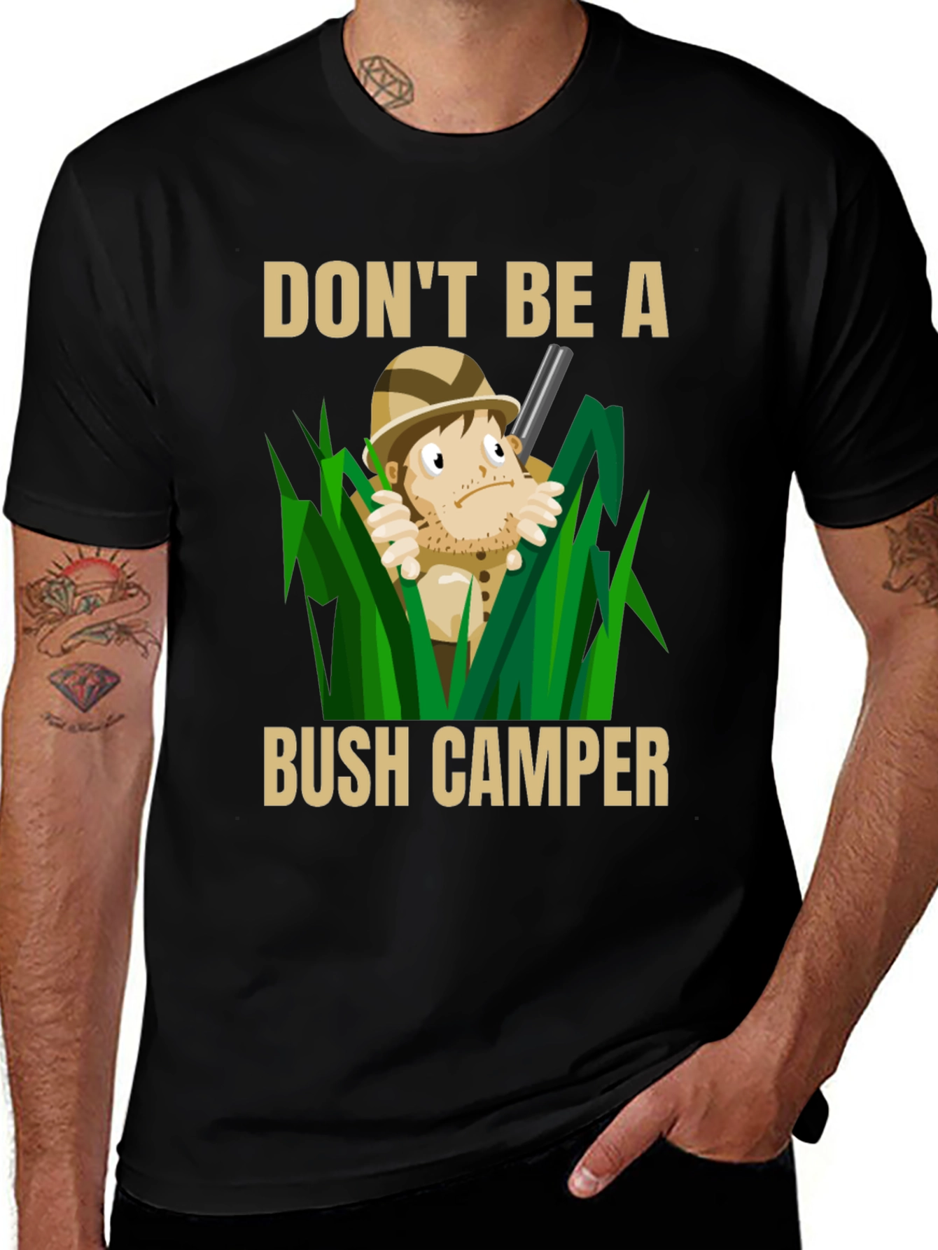 Variant 2 of Don't Be A Bush Camper Graphic T-Shirt